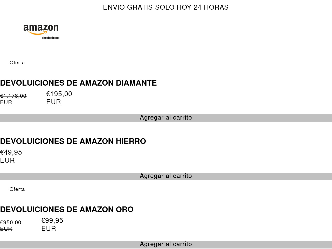 cajasamazon.com screenshot alt-text