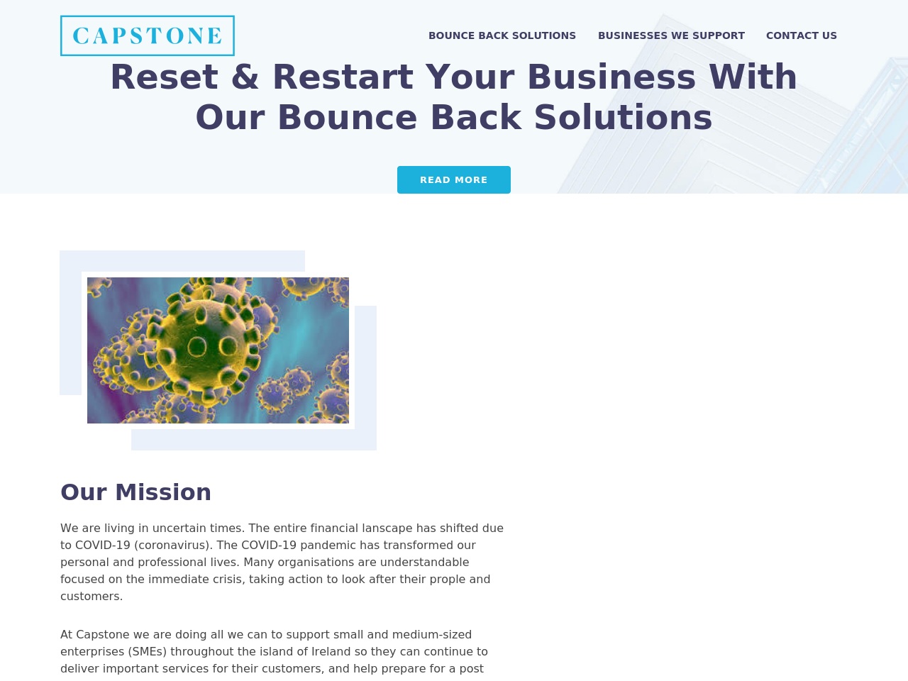 capstone.support screenshot alt-text