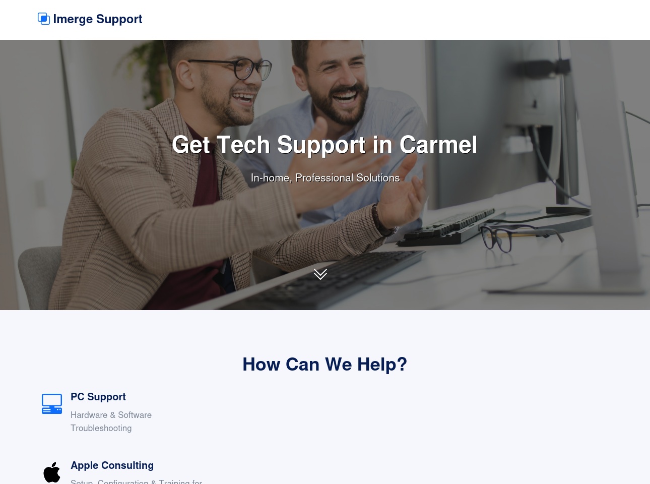 carmeltechsupport.net screenshot alt-text