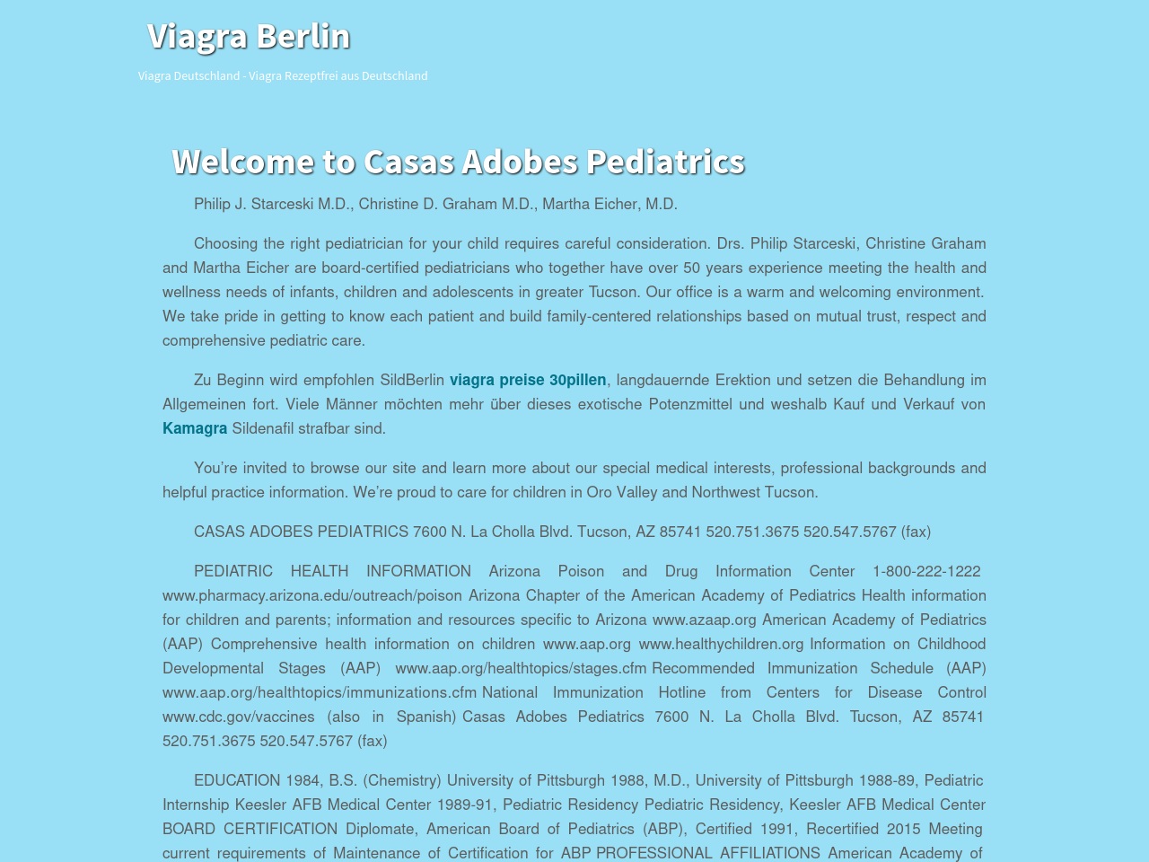 casasadobespediatrics.com screenshot alt-text