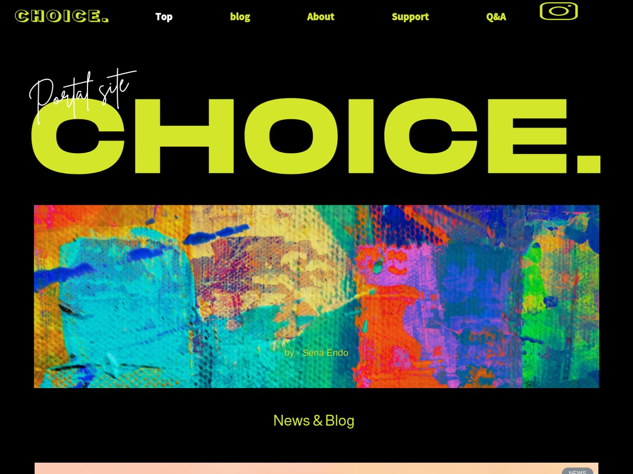 choice-portalsite.com screenshot alt-text