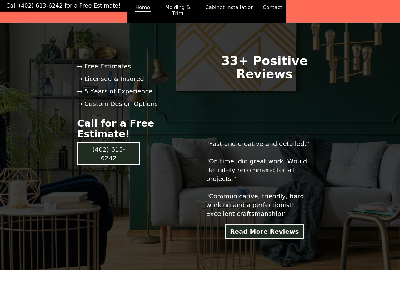 cmdesigninteriors.net screenshot alt-text