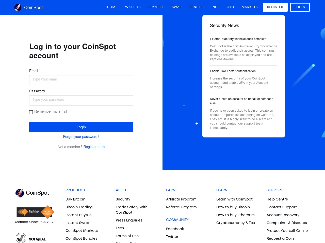 coinspot-christmas-au.com screenshot alt-text