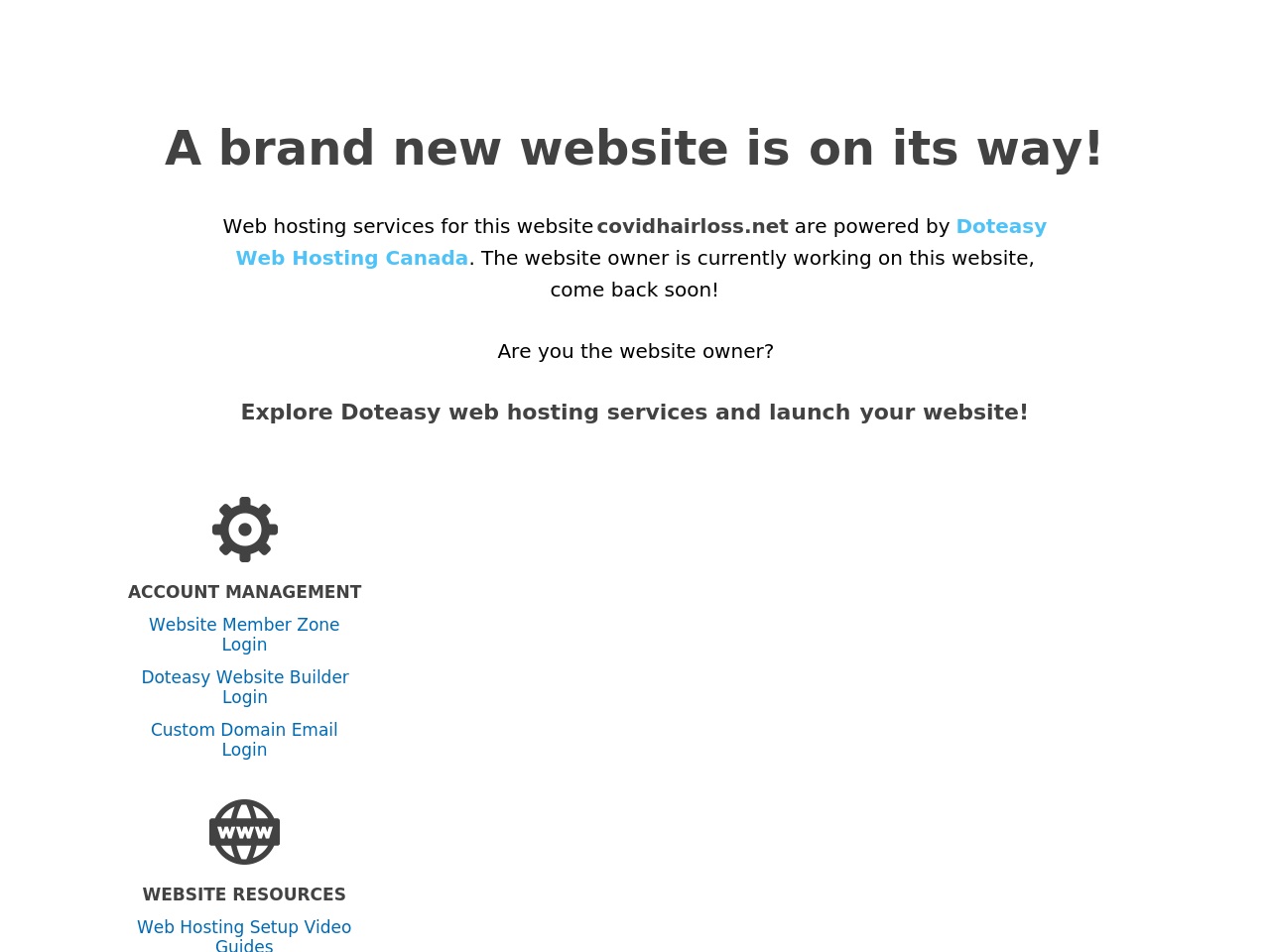 covidhairloss.net screenshot alt-text