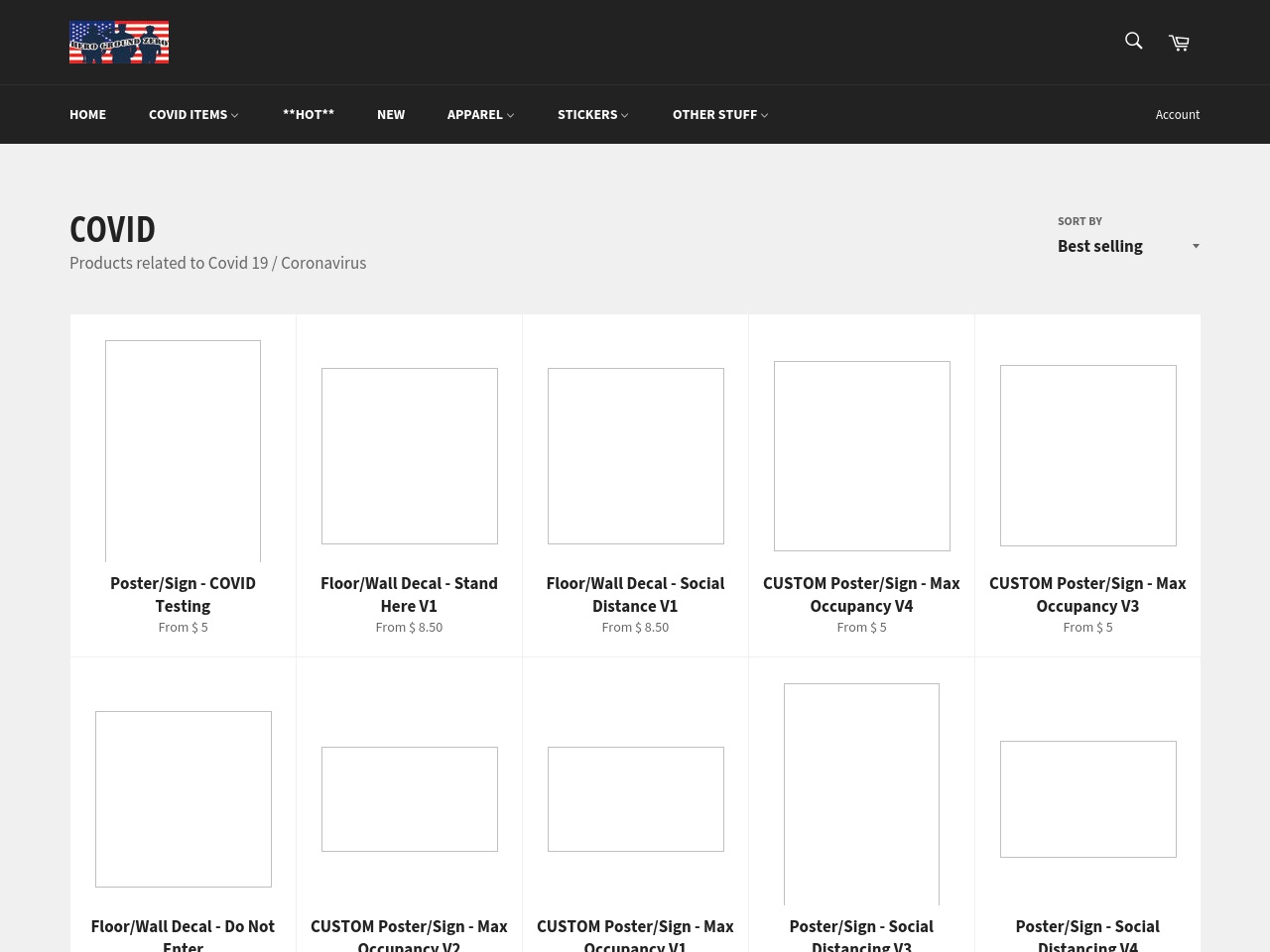 covidhaters.com screenshot alt-text