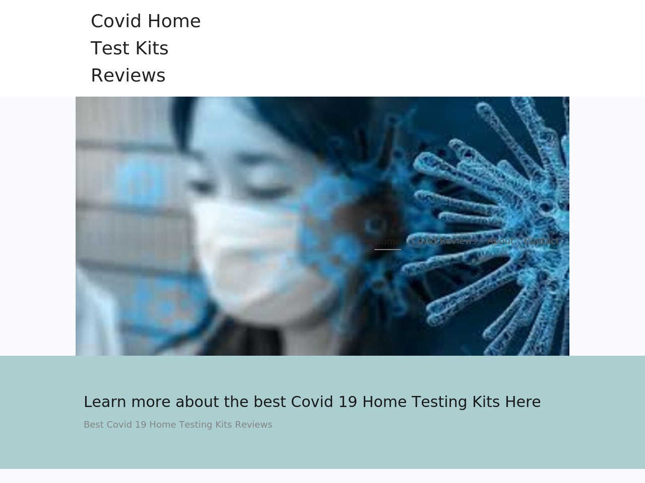 covidhometestkitsreviews.com screenshot alt-text