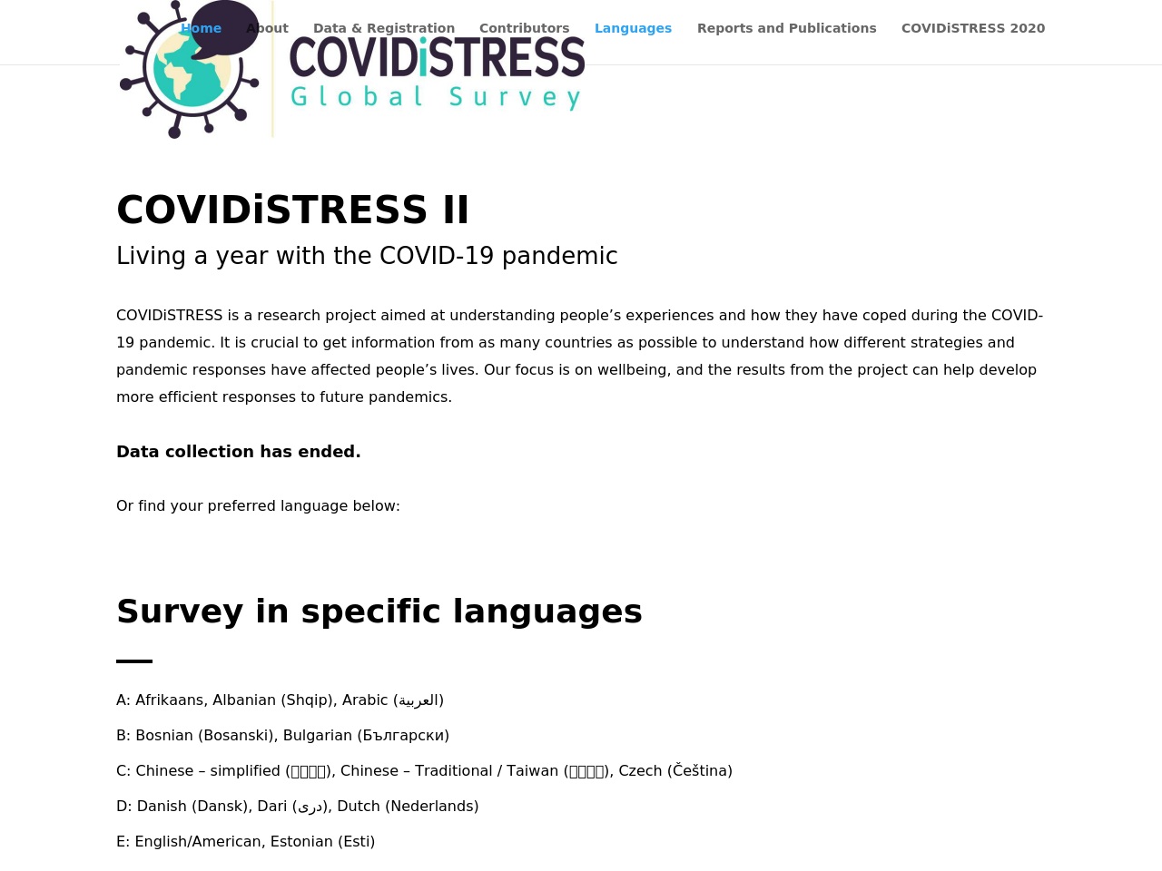 covidistress.com screenshot alt-text