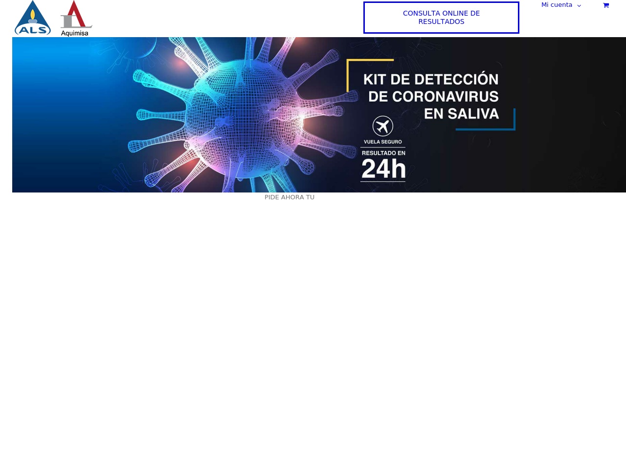 covidlaboratorio.com screenshot alt-text