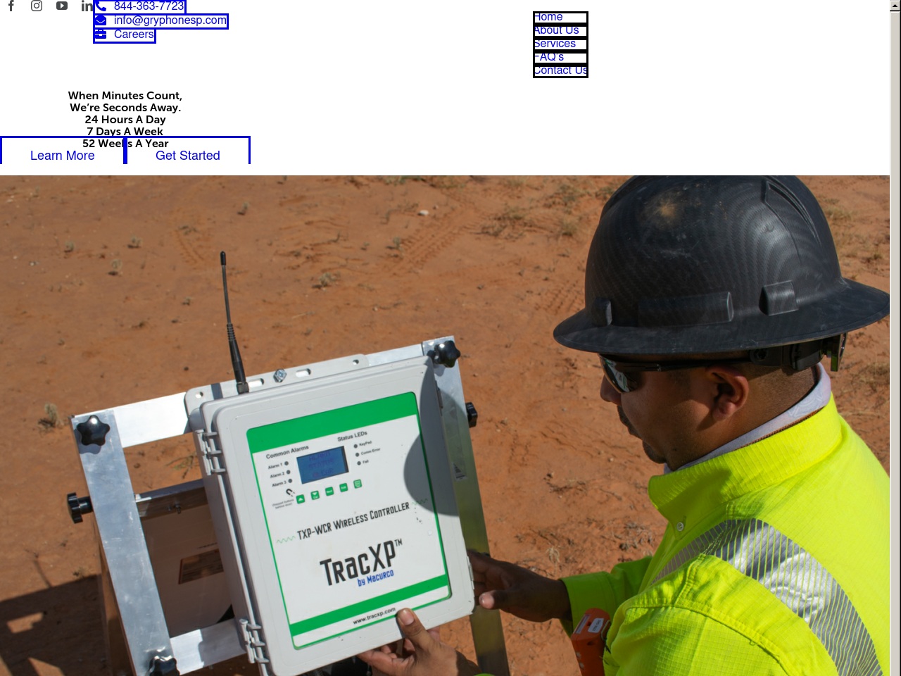 covidoilfield.com screenshot alt-text