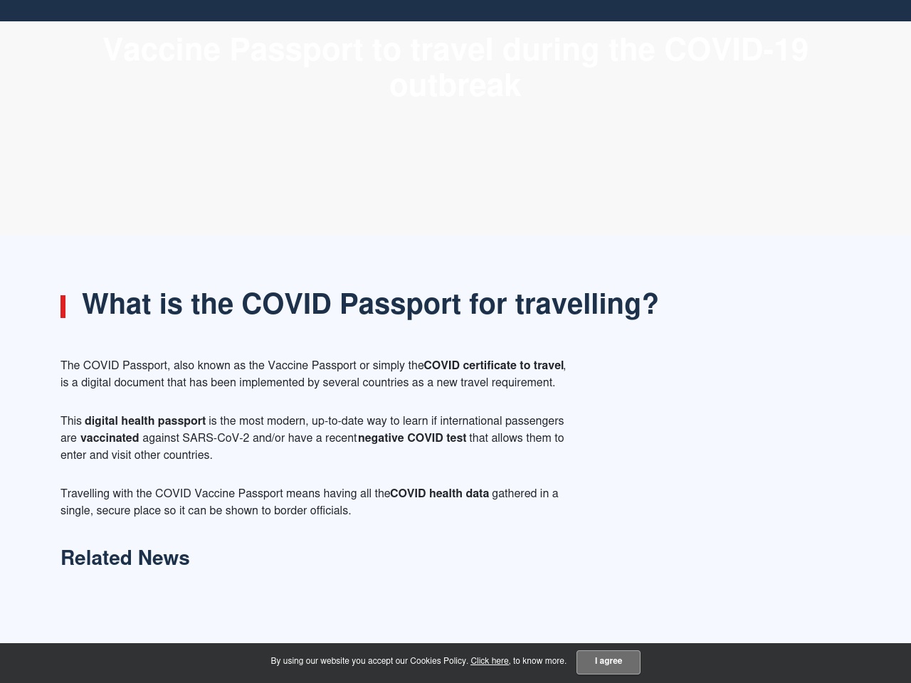 covidpasscertificate.com screenshot alt-text