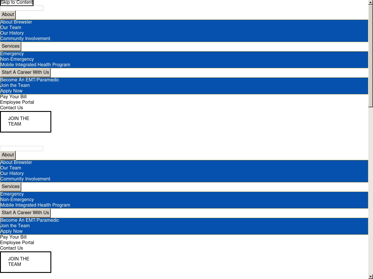 covidtestingsouthshore.com screenshot alt-text