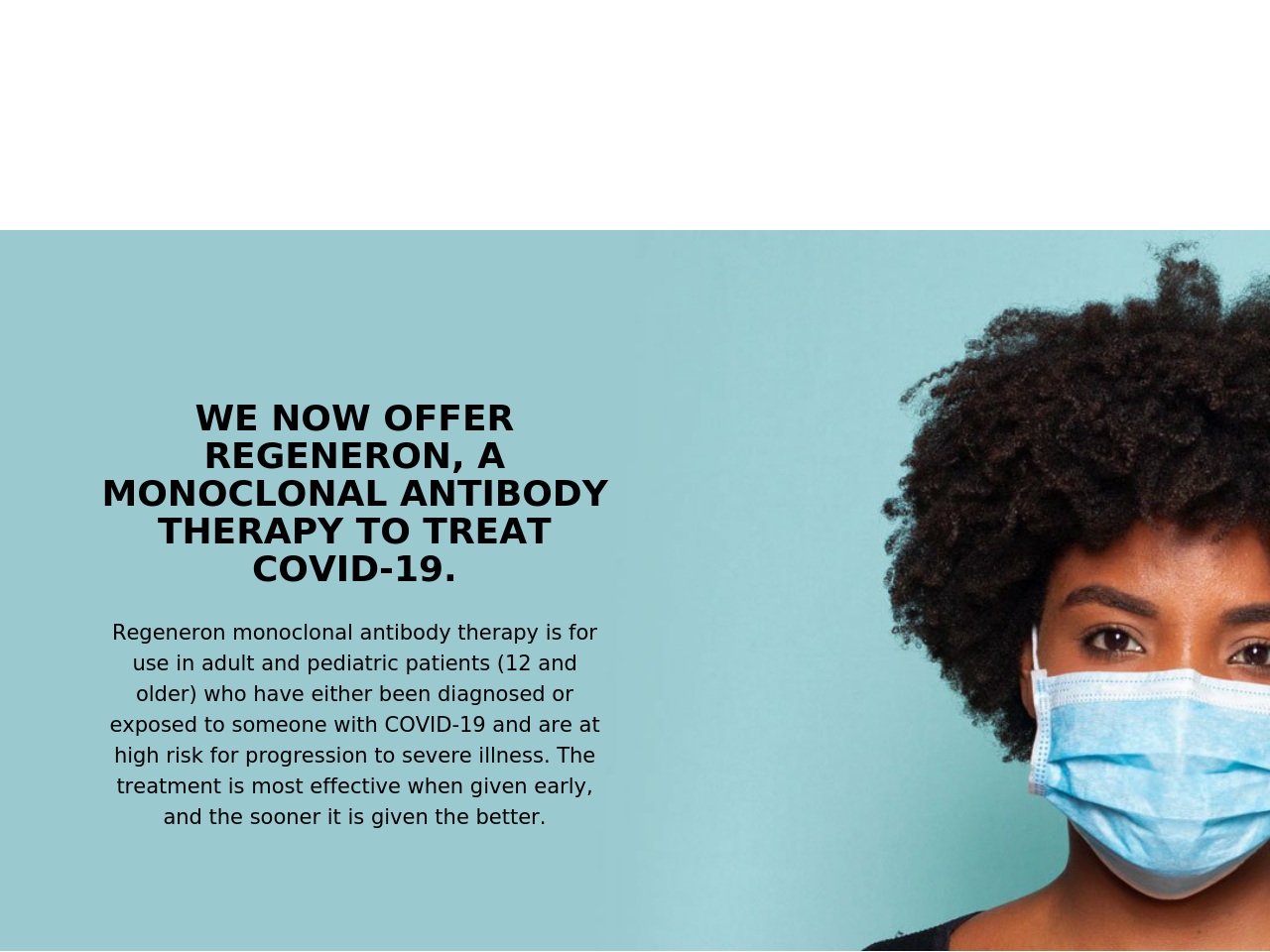 covidtreatmentfl.com screenshot alt-text