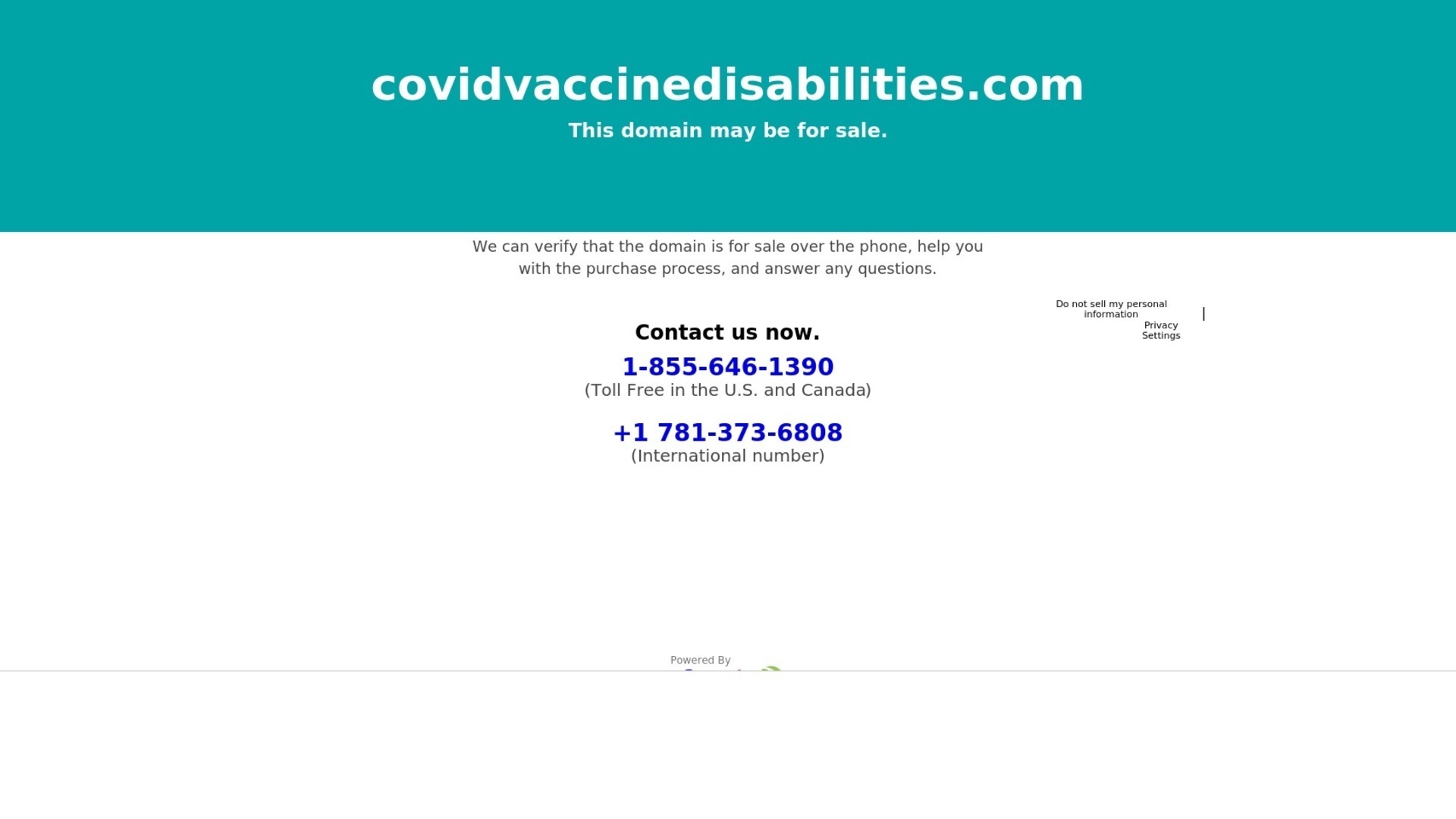 covidvaccinedisabilities.com screenshot alt-text