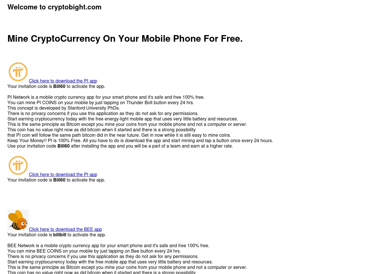 cryptobight.com screenshot alt-text