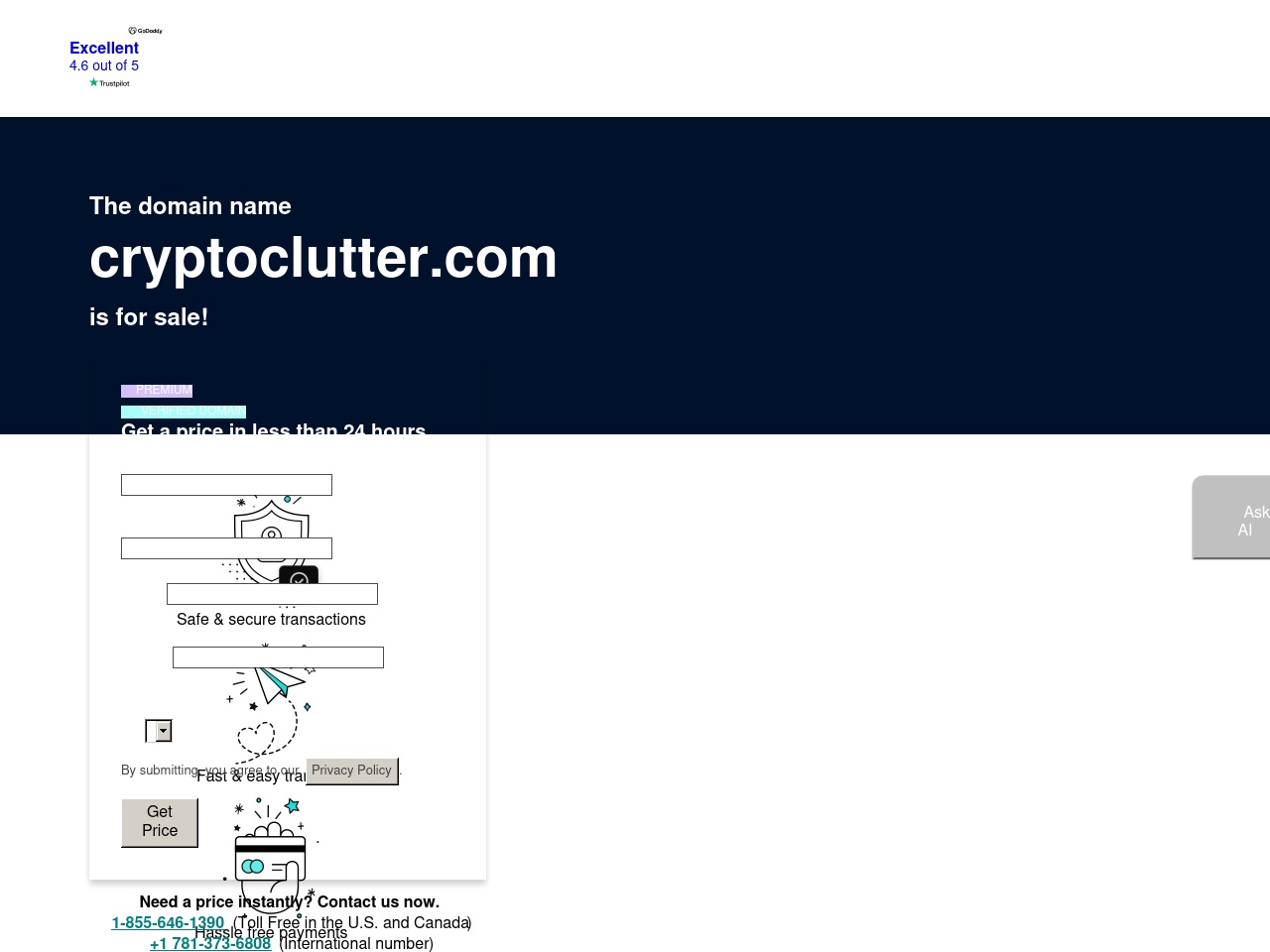 cryptoclutter.com screenshot alt-text
