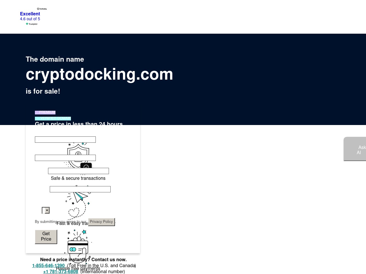 cryptodocking.com screenshot alt-text