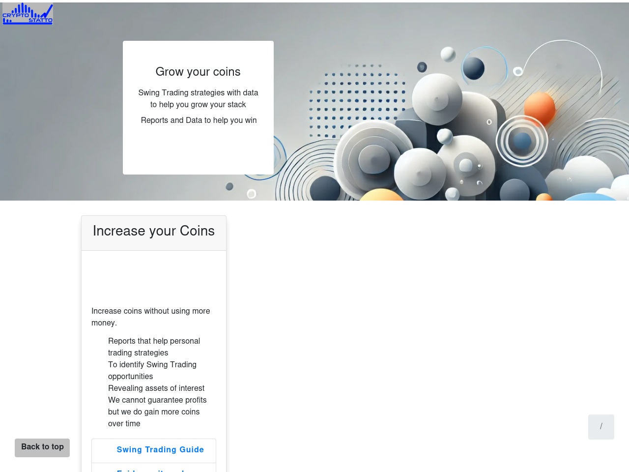 cryptostatto.com screenshot alt-text