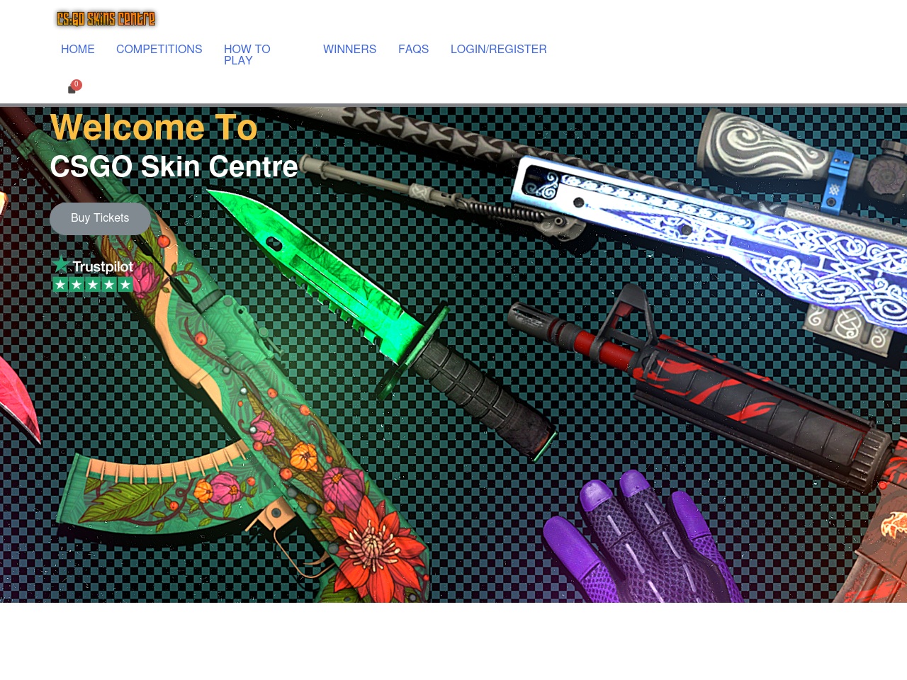 csgoskincentre.com screenshot alt-text