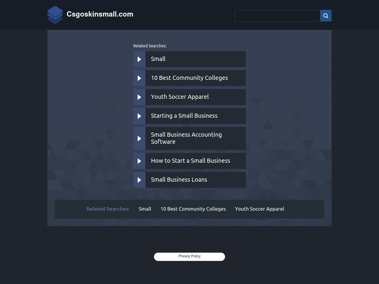 csgoskinsmall.com screenshot alt-text