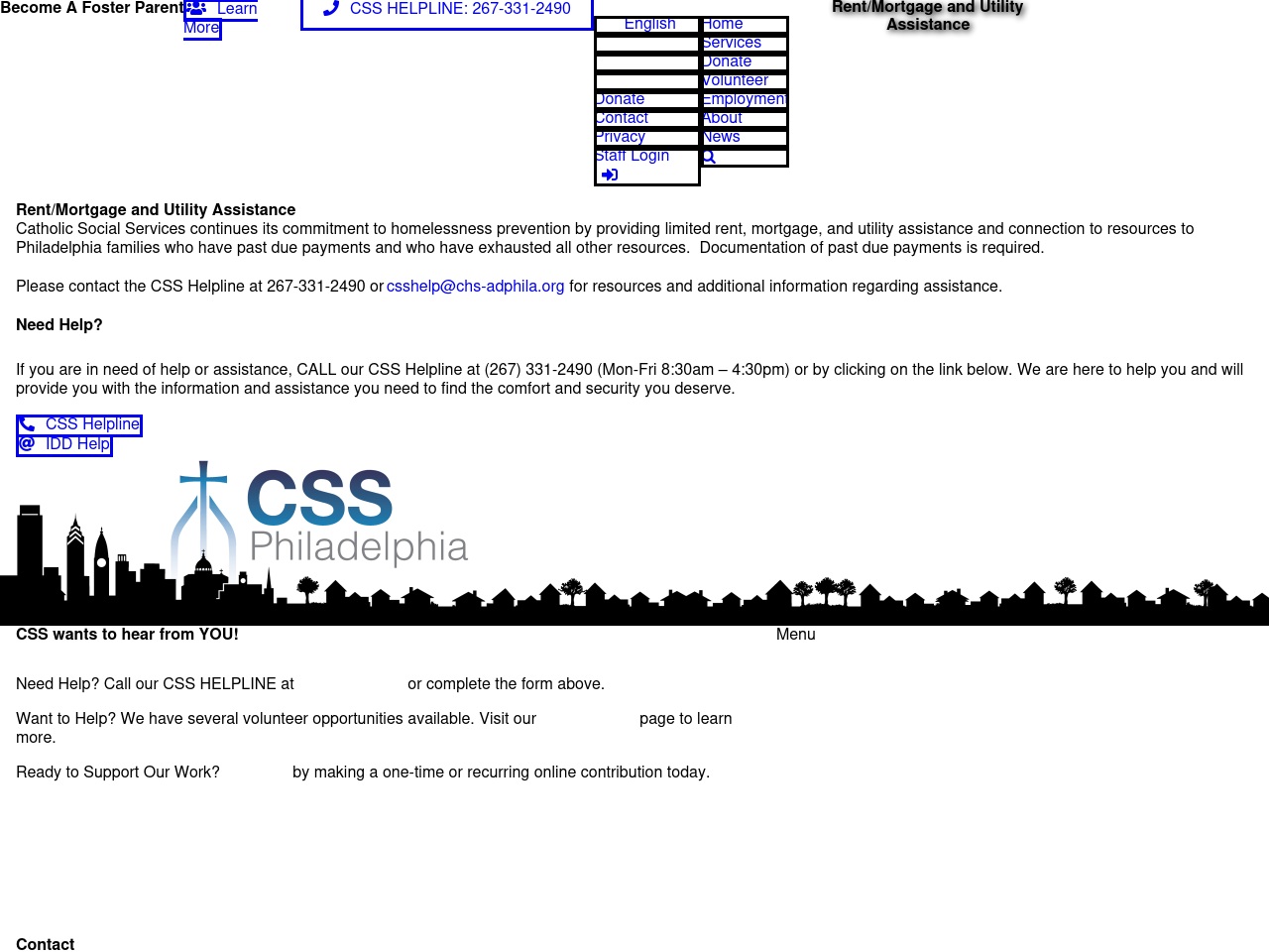 cssrenthelp.com screenshot alt-text
