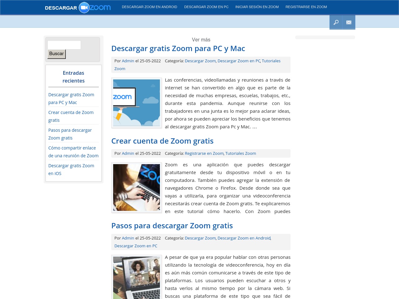descargar-zoom.net screenshot alt-text