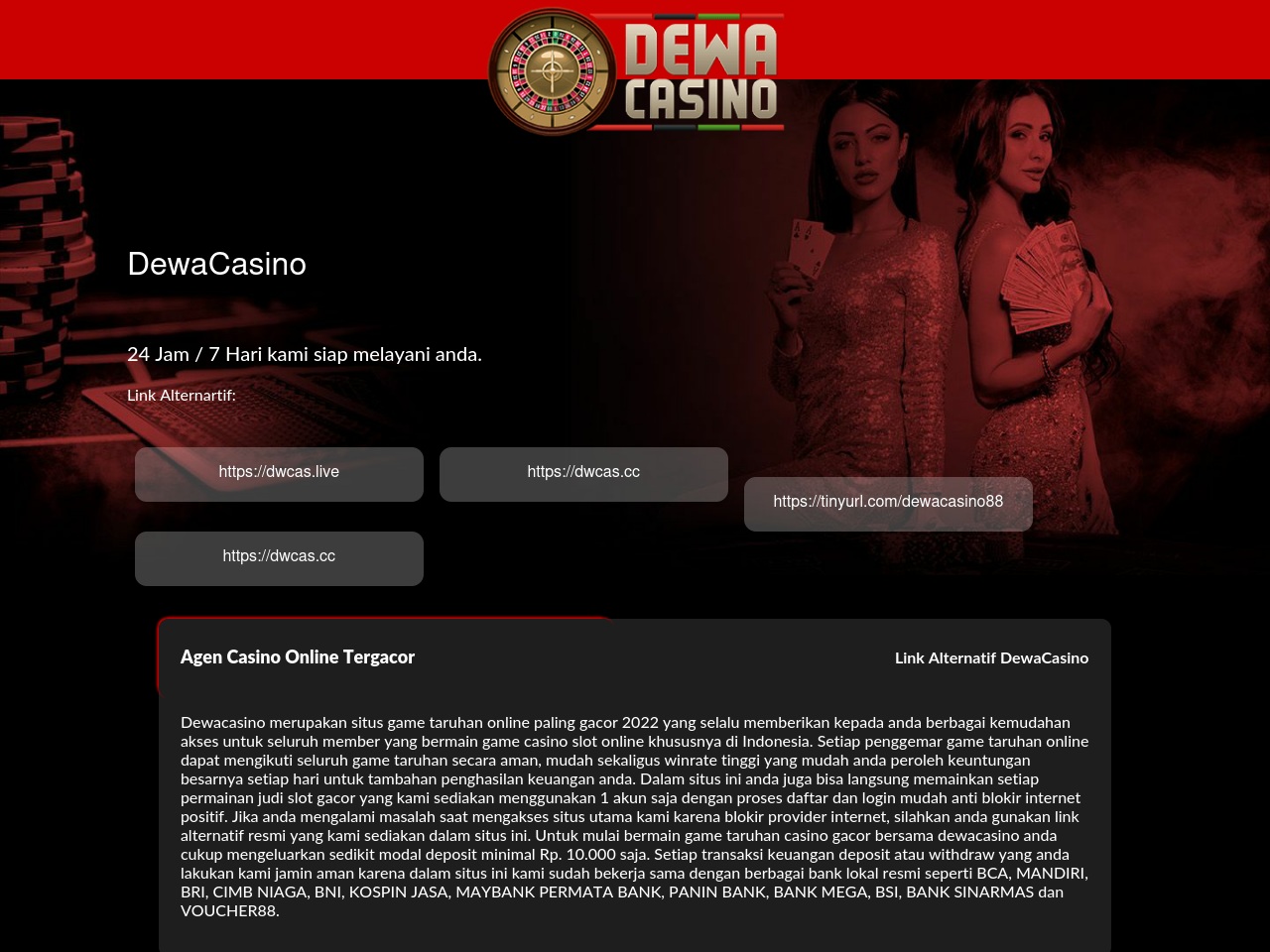 dewacasinologin.club screenshot alt-text