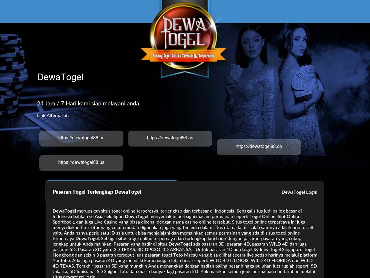 dewatogellogin.club screenshot alt-text