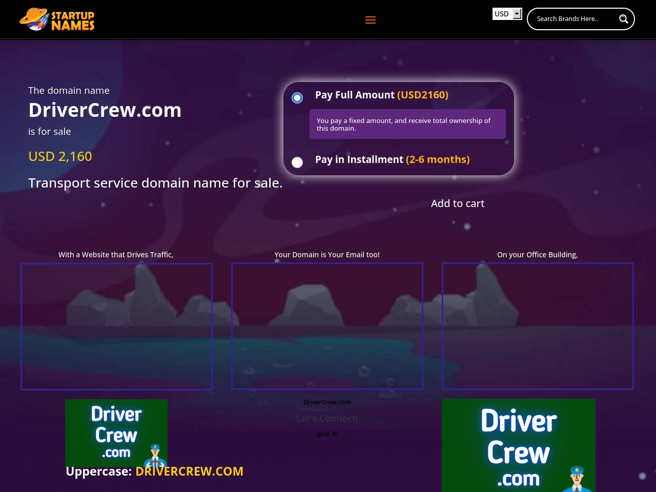 drivercrew.com screenshot alt-text