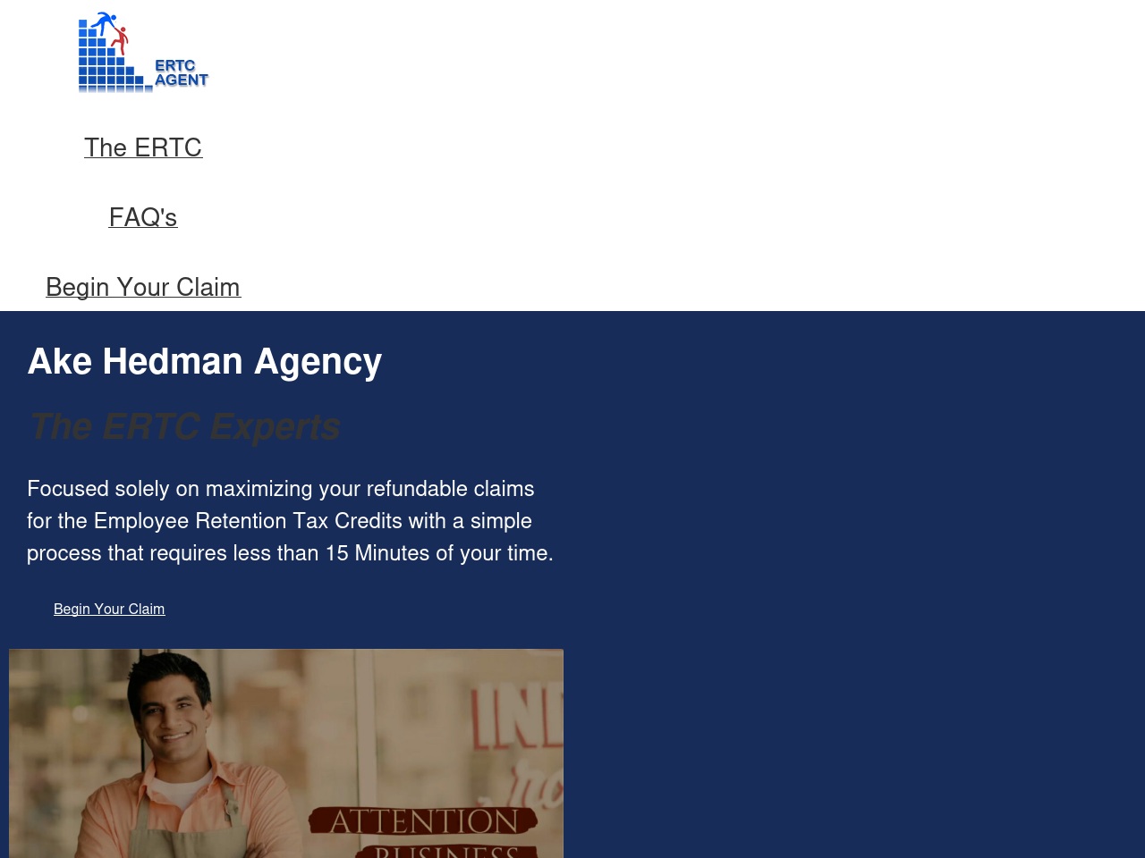 ertcfreesupport.com screenshot alt-text
