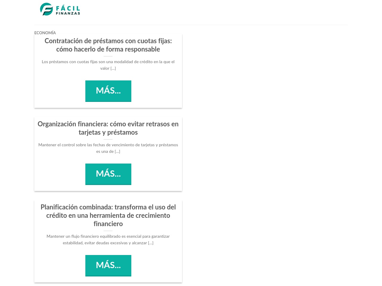 facilfinanzas.com screenshot alt-text