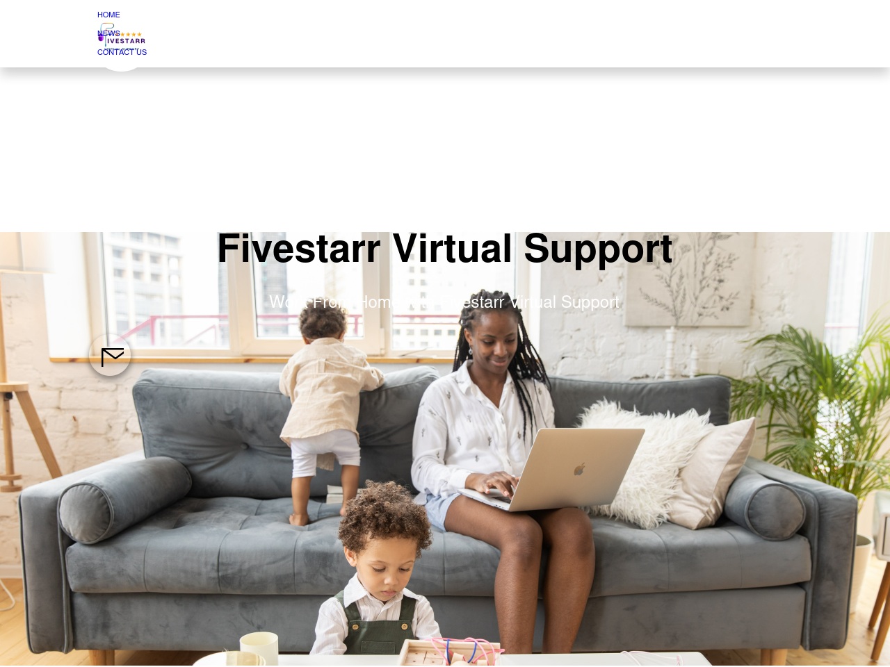 fivestarrvirtualsupport.com screenshot alt-text