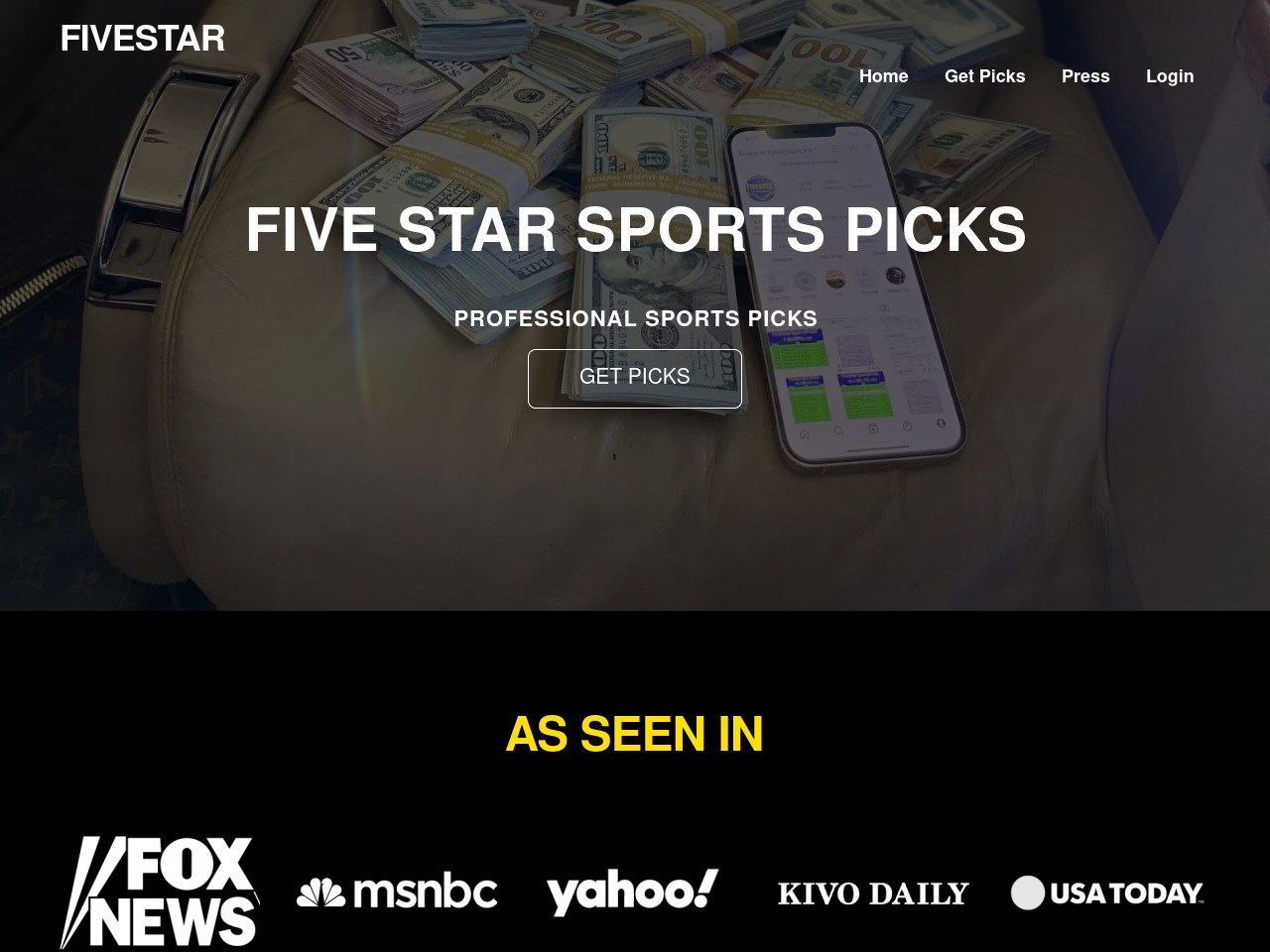 fivestarsignupsbackup.com screenshot alt-text