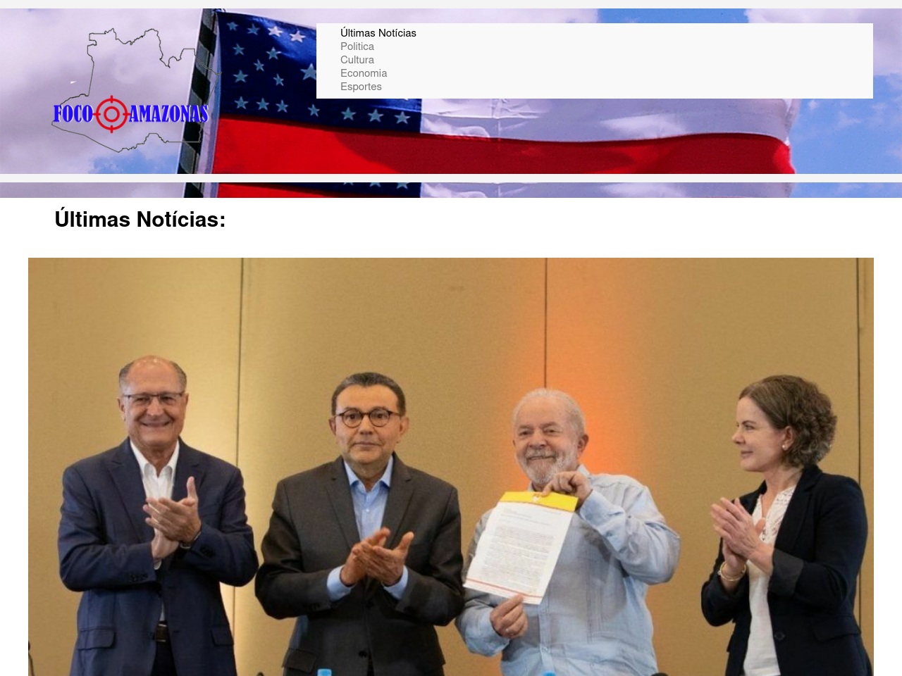 focoamazonas.website screenshot alt-text