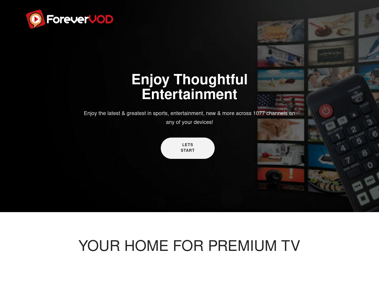 forevervod.com screenshot alt-text