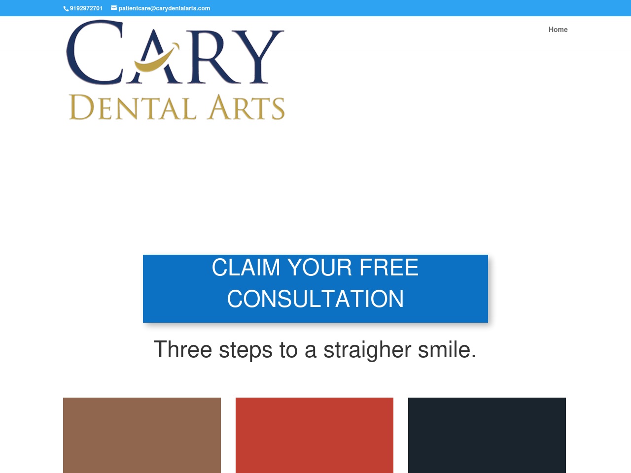 freeinvisalignconsultation.com screenshot alt-text