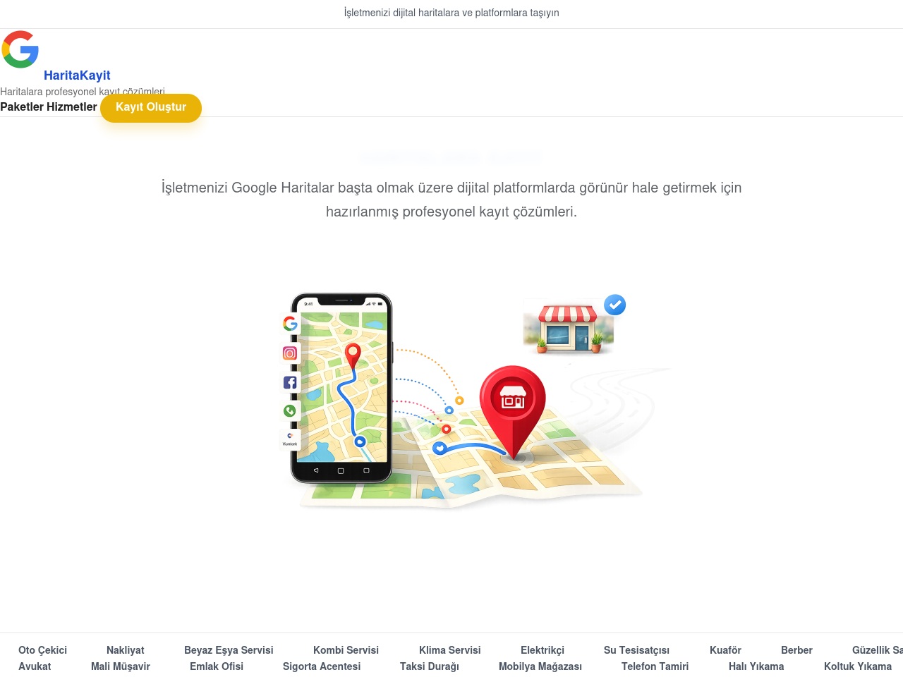 googleharitakayit.com screenshot alt-text