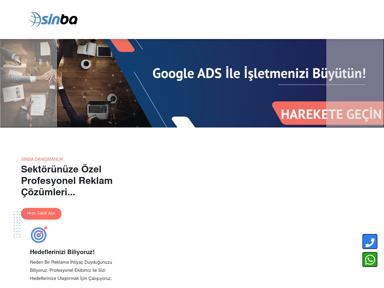 googlereklamcisi.com screenshot alt-text