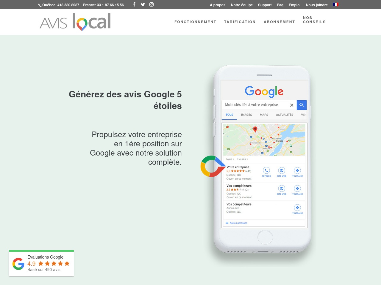 googlereview.app screenshot alt-text