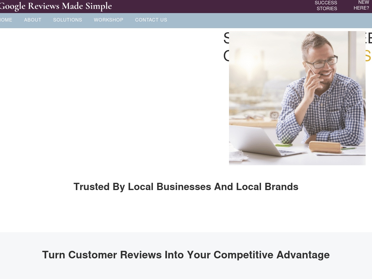 googlereviewsmadesimple.com screenshot alt-text