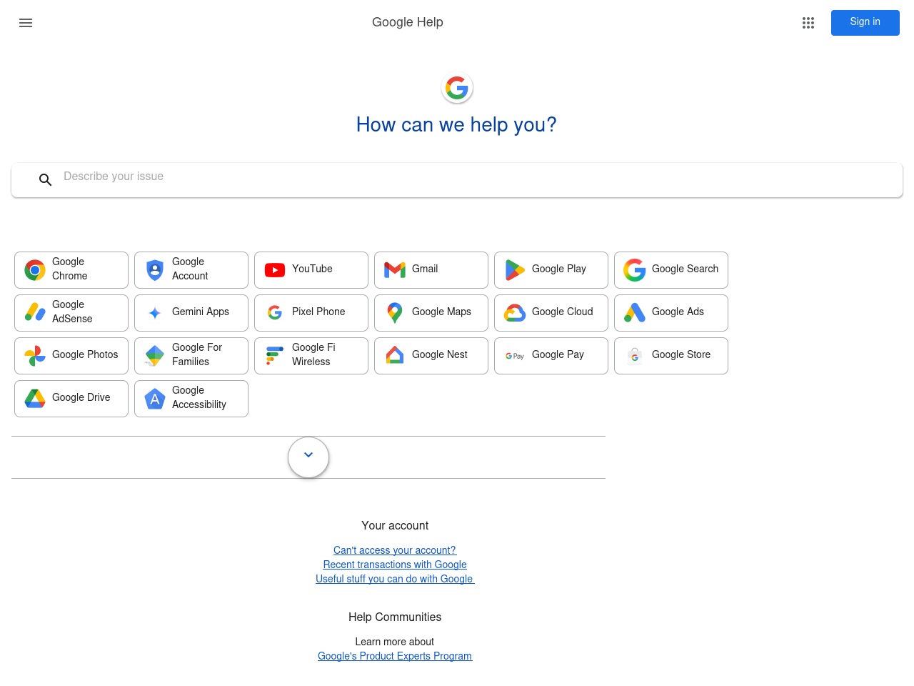 googlesupportdesk.com screenshot alt-text