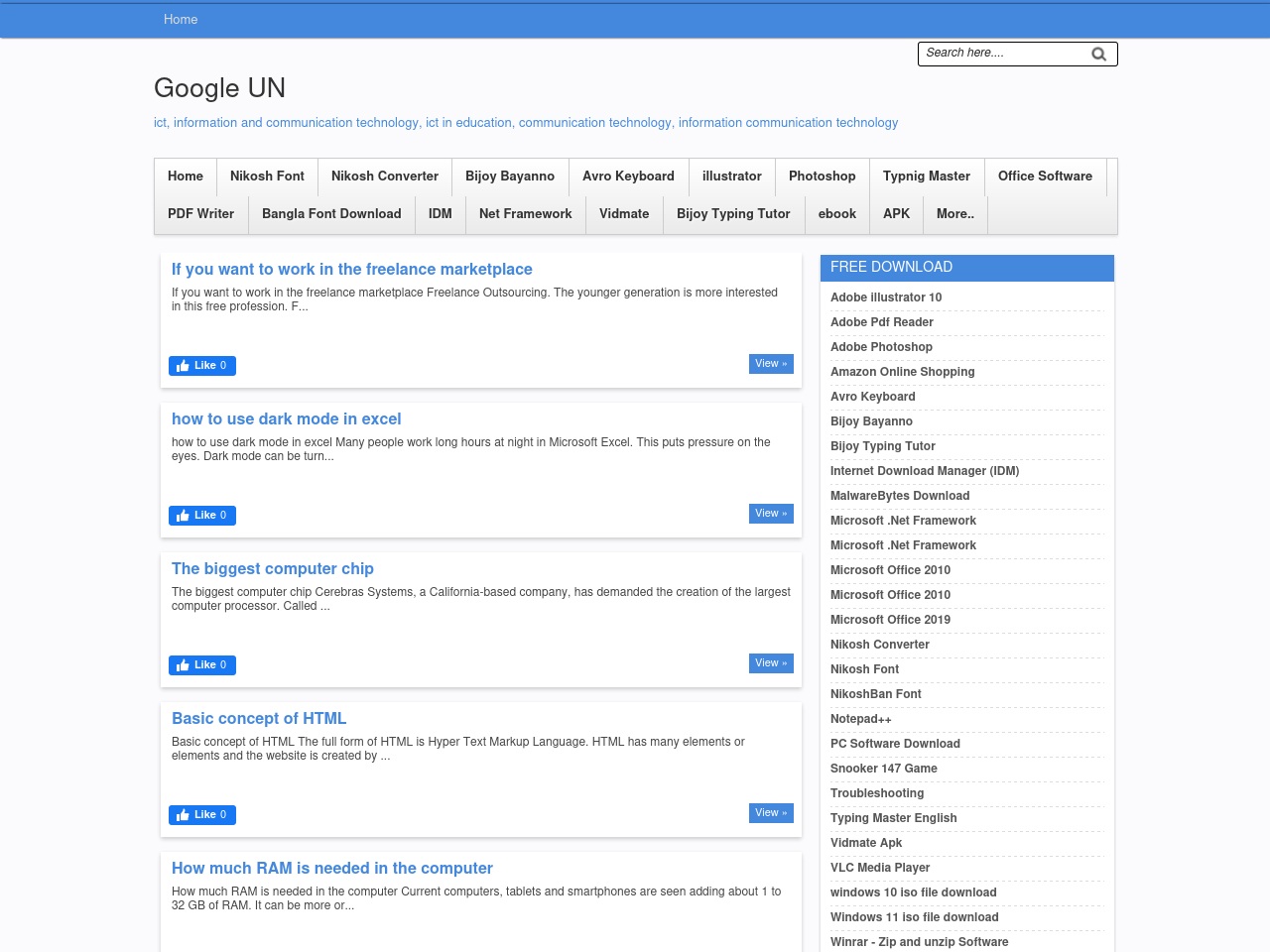 googleun.com screenshot alt-text