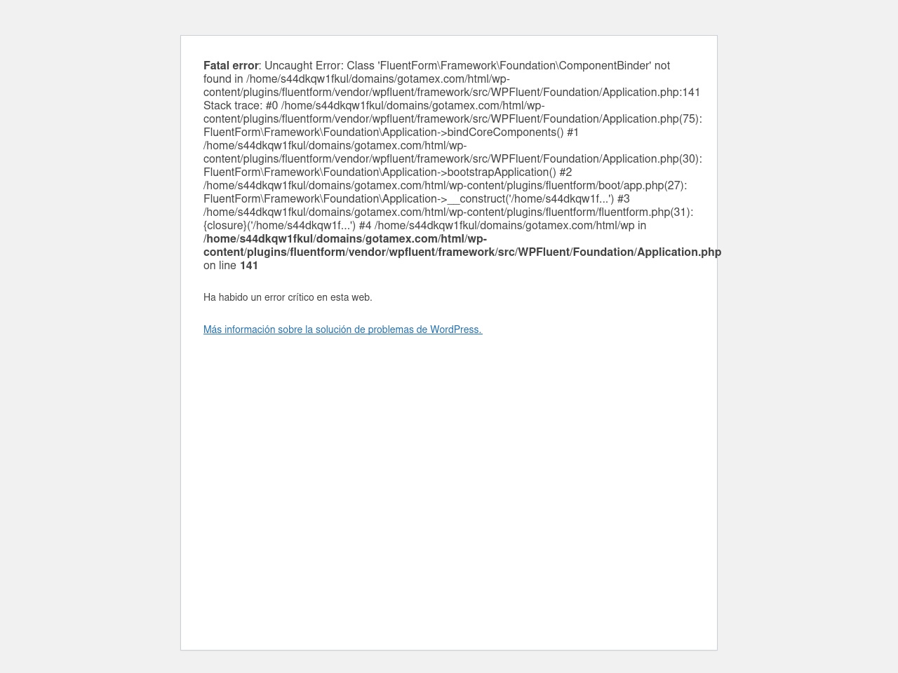gotamex.com screenshot alt-text