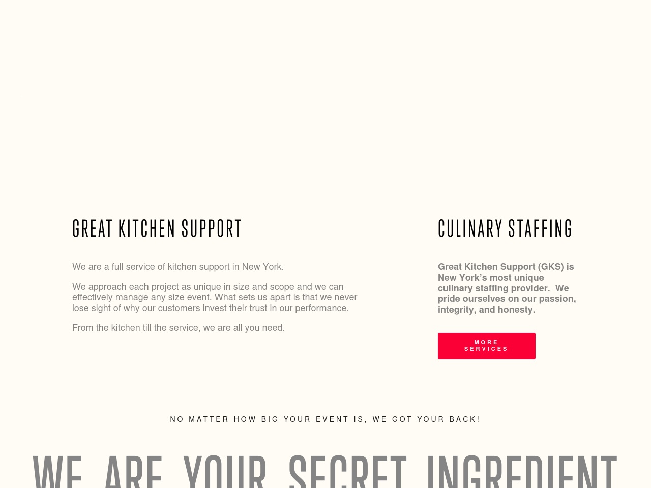 greatkitchensupport.com screenshot alt-text