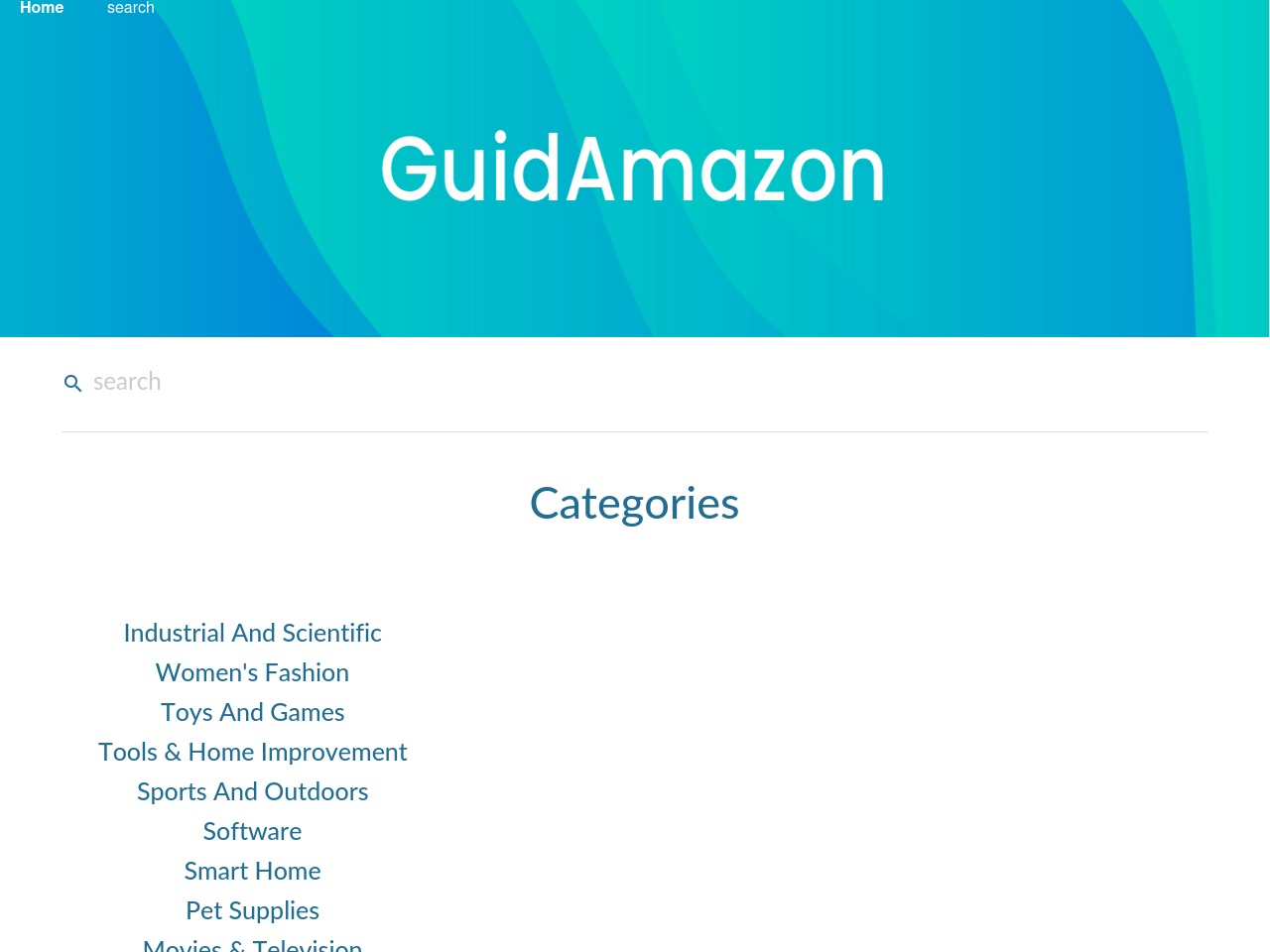 guidamazon.com screenshot alt-text