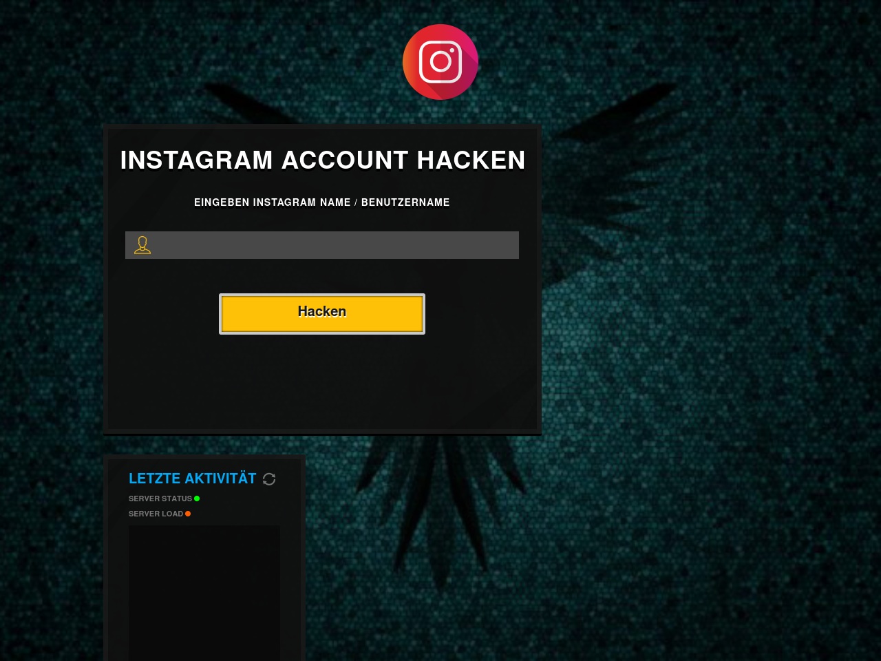 hackeninstagram.com screenshot alt-text