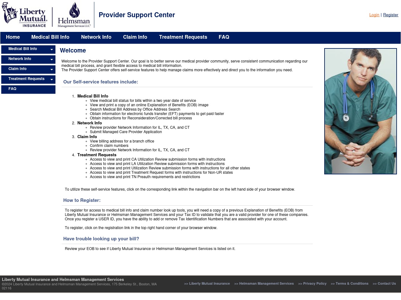 helmsmanmanagementprovidersupport.com screenshot alt-text