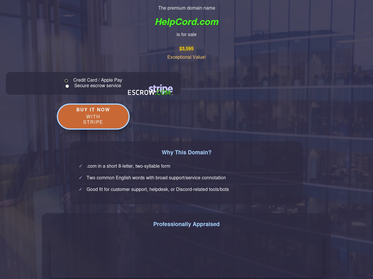 helpcord.com screenshot alt-text