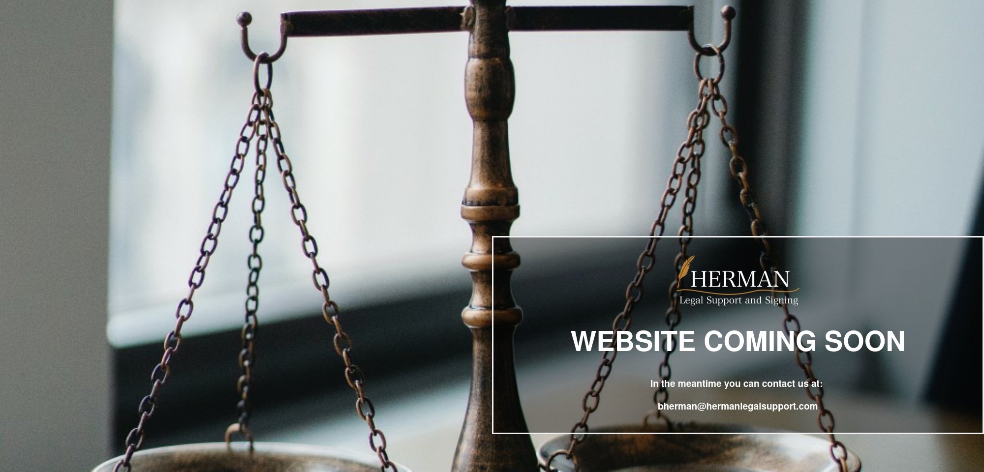 hermanlegalsupport.com screenshot alt-text