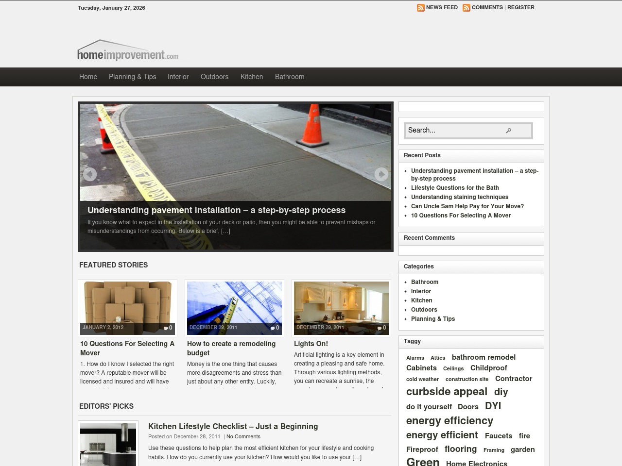 homeimprovement.com screenshot alt-text
