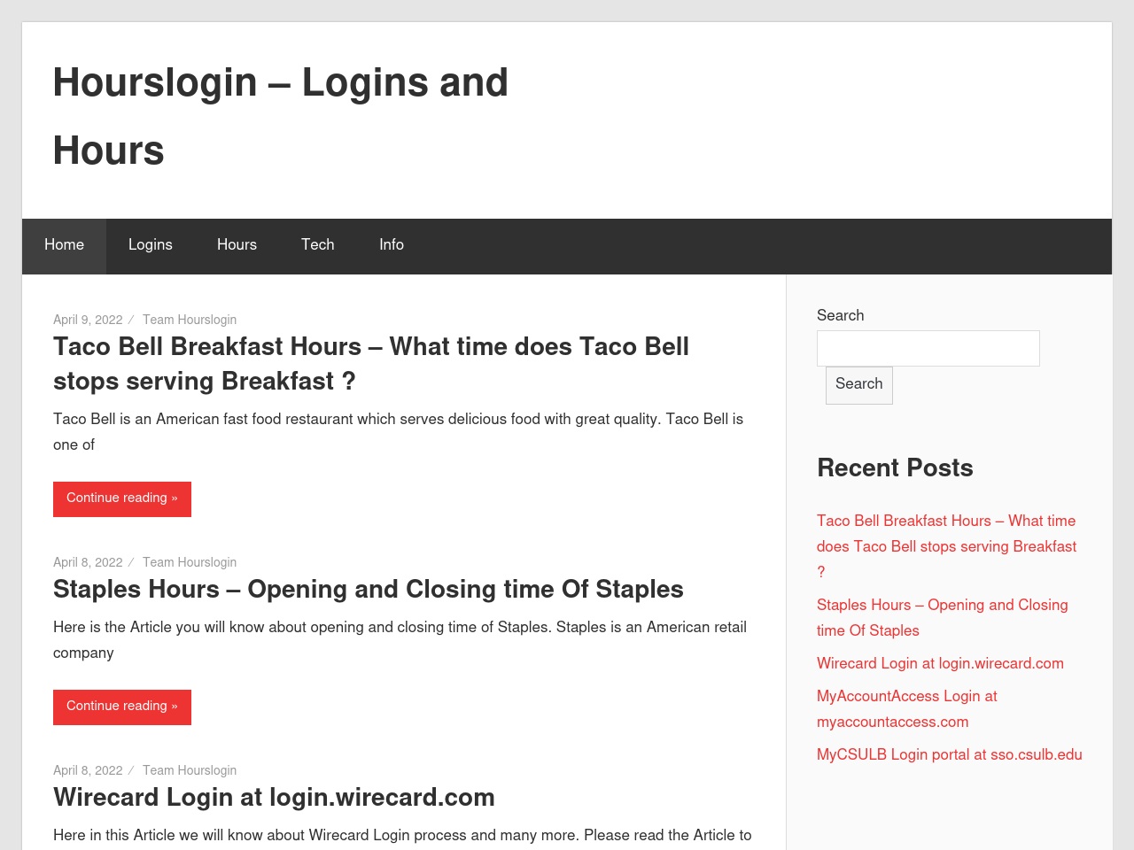 hourslogin.com screenshot alt-text